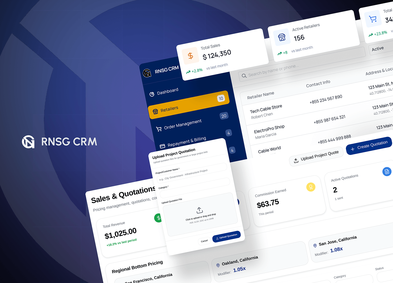 RNSG CRM project preview